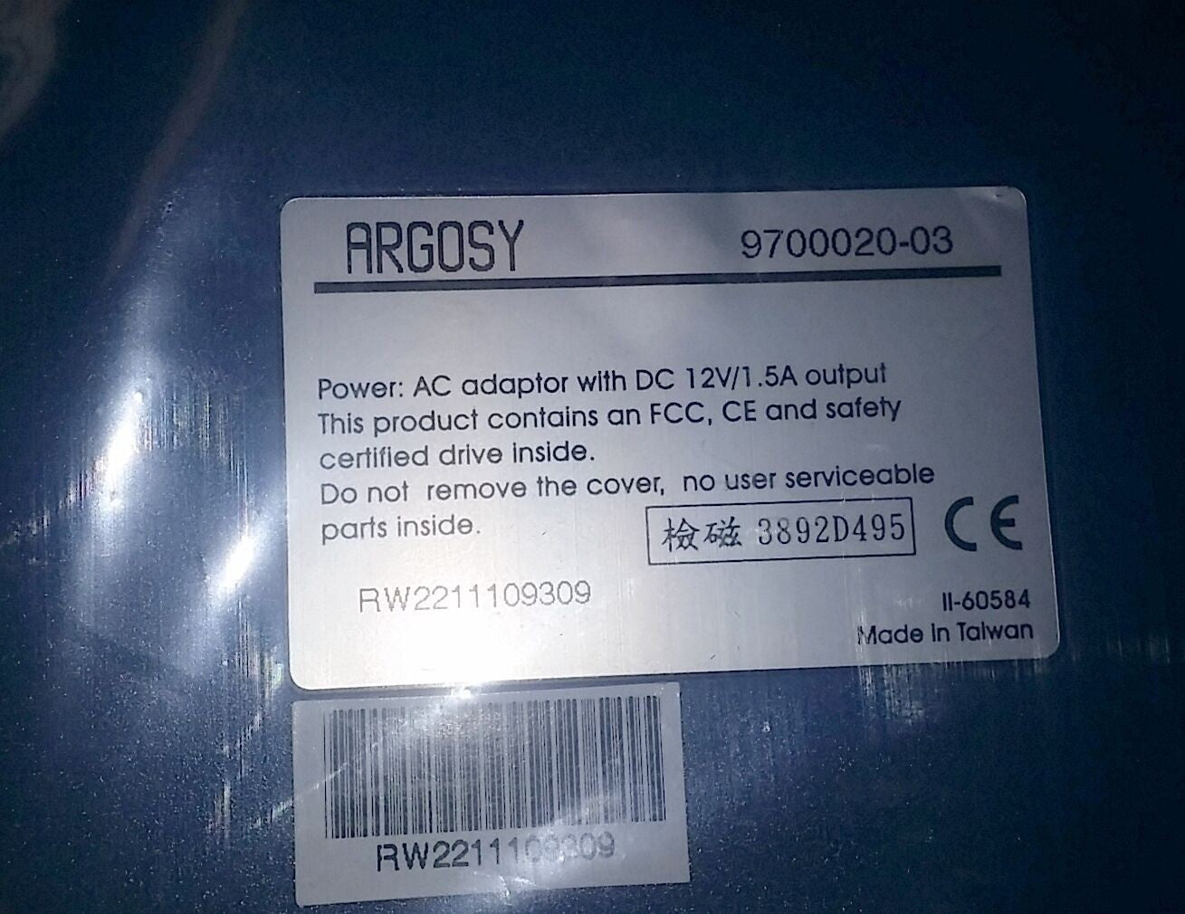 Brand New ARGOSY RW-860-KU2 External USB 2.0 to IDE Drive 40x12x40x