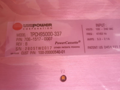 - 1x NEW UNIPOWER TPCH95000-337  Power Supply P/N: 706-1517-0007 5.3-2.1A 363W 