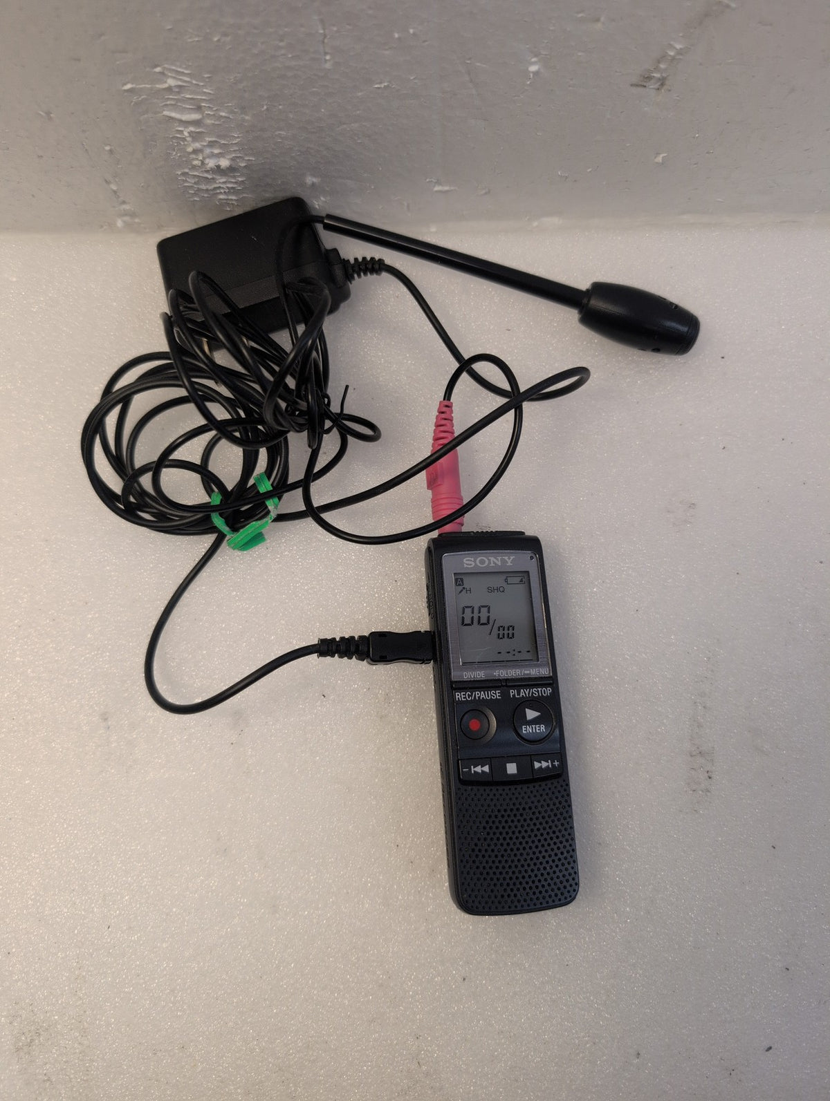 🎸 Sony ICD-PX820 Digital IC Voice Recorder Black Dictaphone LCD Display