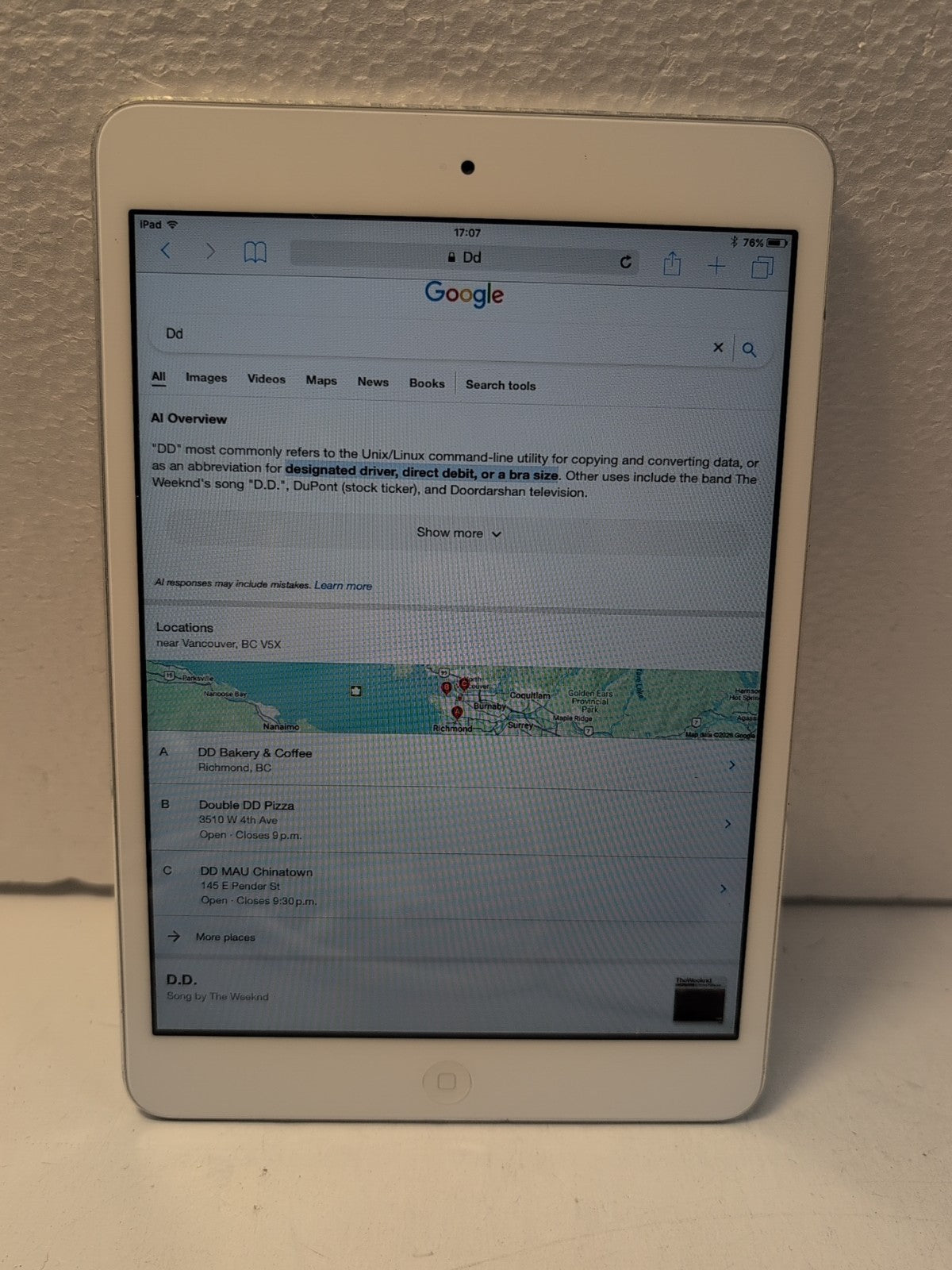 🔥 Apple iPad mini 1st Gen A1432 16GB Wi-Fi 7.9 inch White -
