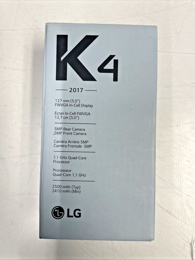 🔥Grade A  LG K4 2017  8GB CELL PHONE Carrier:Bell +