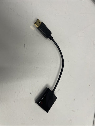 DP DisplayPort Male to VGA Female Converter Adapter Cable For PC Laptop LCD TV