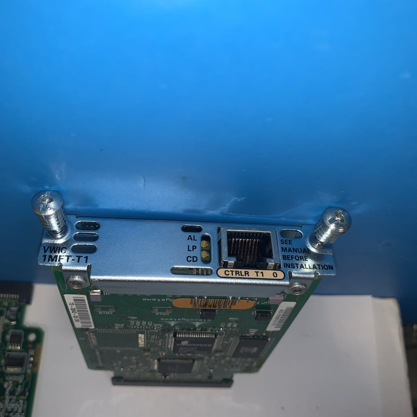 Lot of 8 Cisco VWIC-1MFT-T1 1-Port T1/E1 Multiflex Trunk Voice Interface Card
