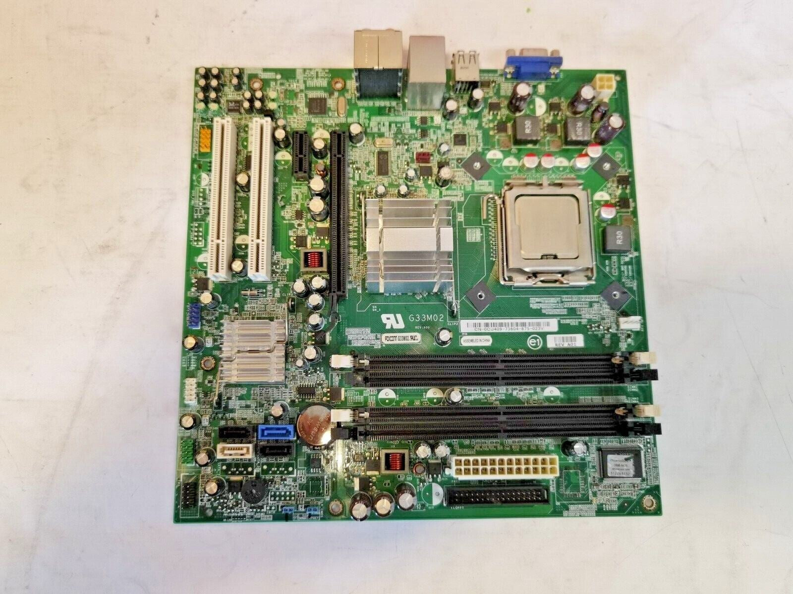 $ Dell Motherboard CN-0CU409-73604-875-023V /w CPU E2200
