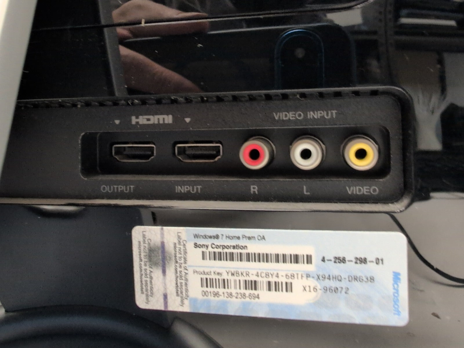 🔥NICE Sony VAIO VPCL215FD  24" All In One PC  i7-2630QM CPU/4GB/1TB HDD/WINXP -