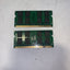 Lot of 2 Transcend 2GB 2RX8 DDR2 800  PC6400 800MHZ laptop memory