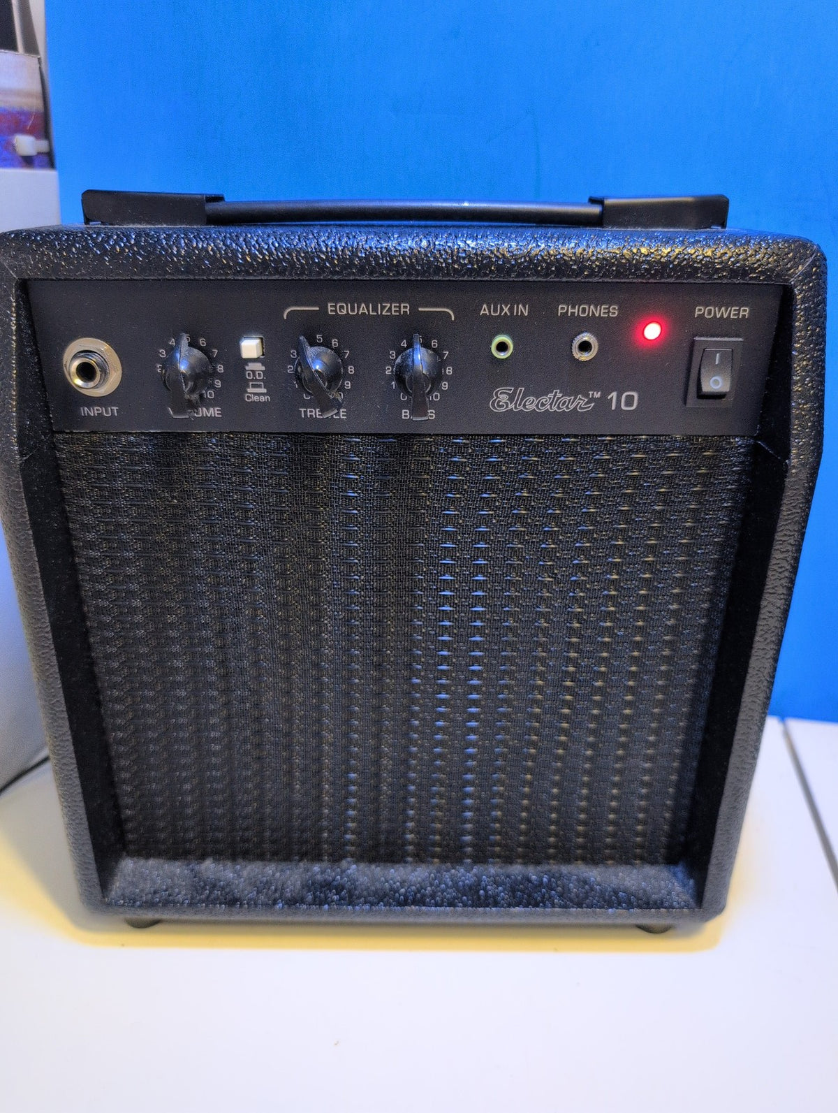 🎸 Electar 10 Watt Solid State Guitar Practice Combo Amplifier Black 4in Speaker