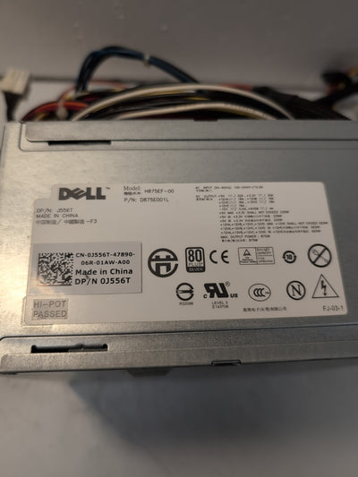 🔥 Dell J556T  For T5500 T5400 875W Power Supply H875EF-00 With Cable Tested -