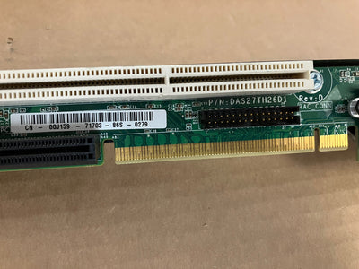 ~ Genuine Dell PowerEdge R200 850 860 PCI-X Riser Card Board 0GJ159 DAS27TH26D1