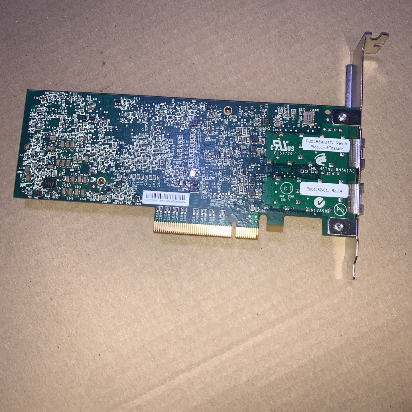 🔥 HP 10GB NC550SFP Dual Port Ethernet Adapter 581199-001 586444-001 581201-B21