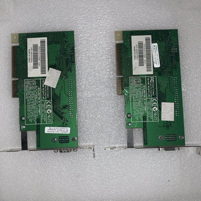 (2x) 1998 Vintage ATI 109-49800-11 Video Card Rage Pro Turbo AGP 0125-21000