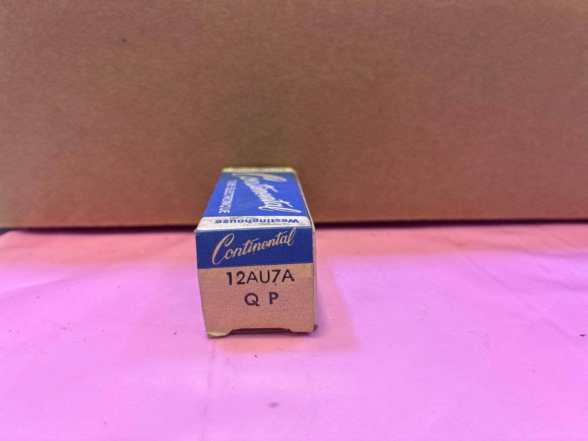 🔥 Westinghouse Continental 12AU7A QP Vacuum Tube in Original Box