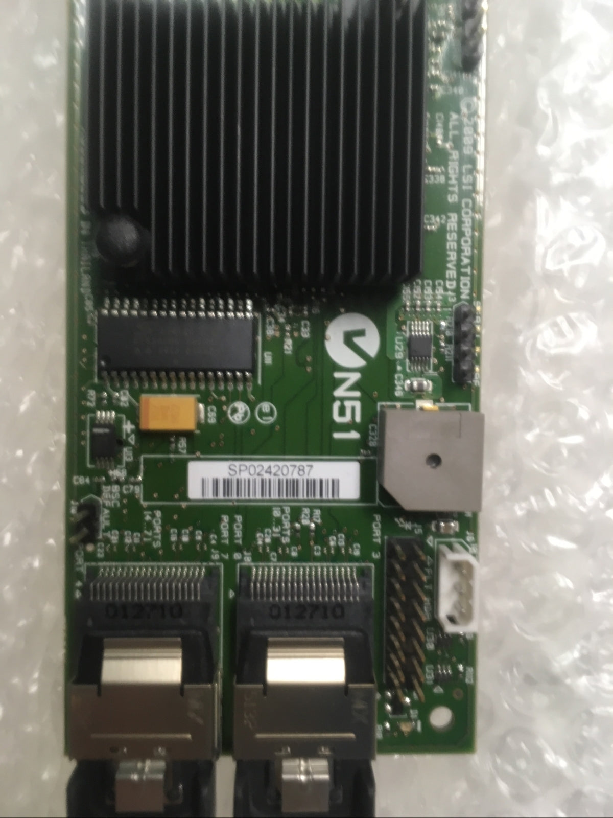 + IBM 46U3224 IBM LSI MEGARAID 8708E SAS RAID 256MB W/ Cables