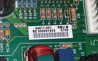 Zebra S400 S600 Power Supply Board 44817-001 w/ bottom