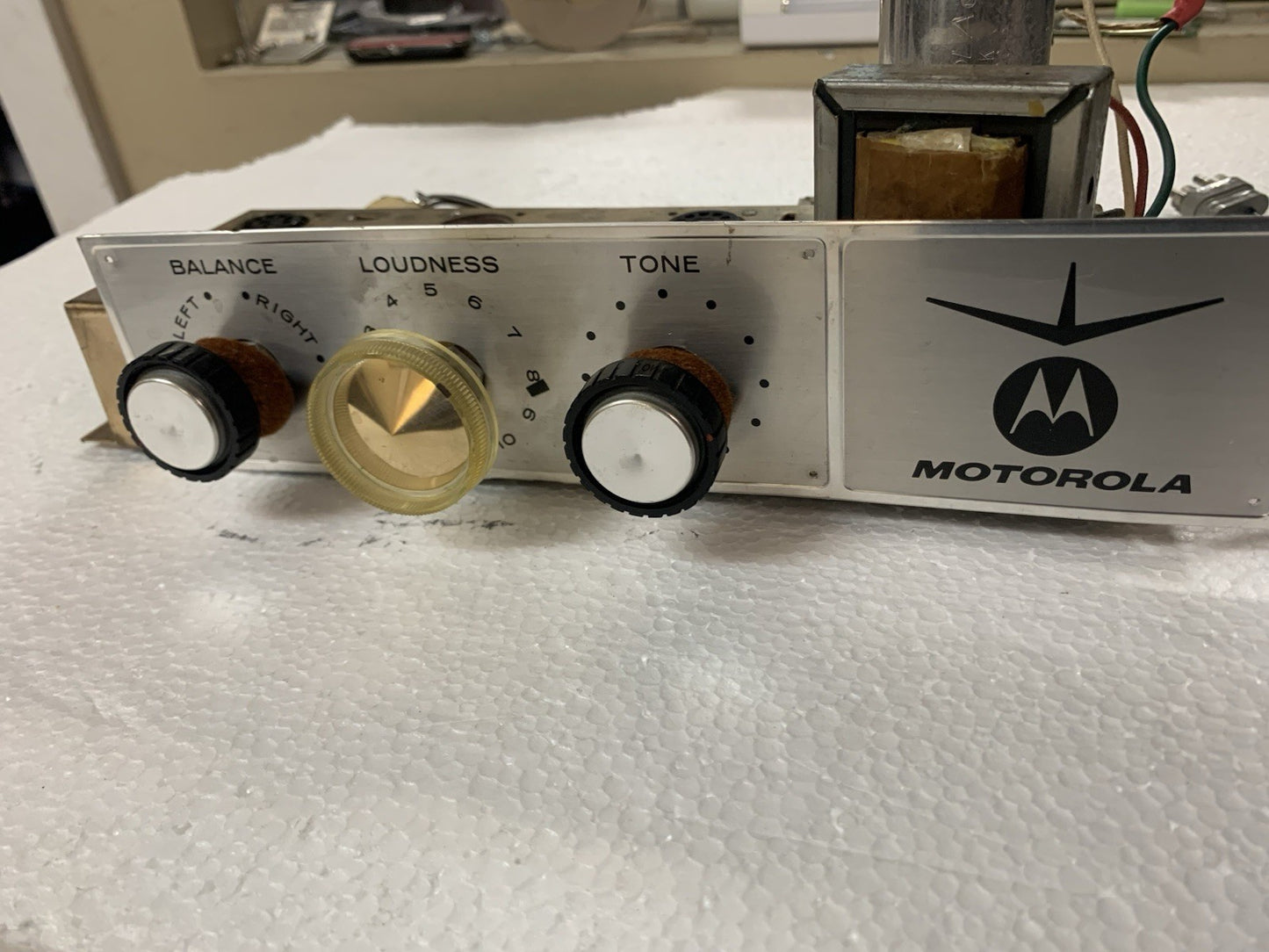 🔥 Motorola Tube Amplifier Chassis EZ80 ECL82 6BM8 Project Vintage