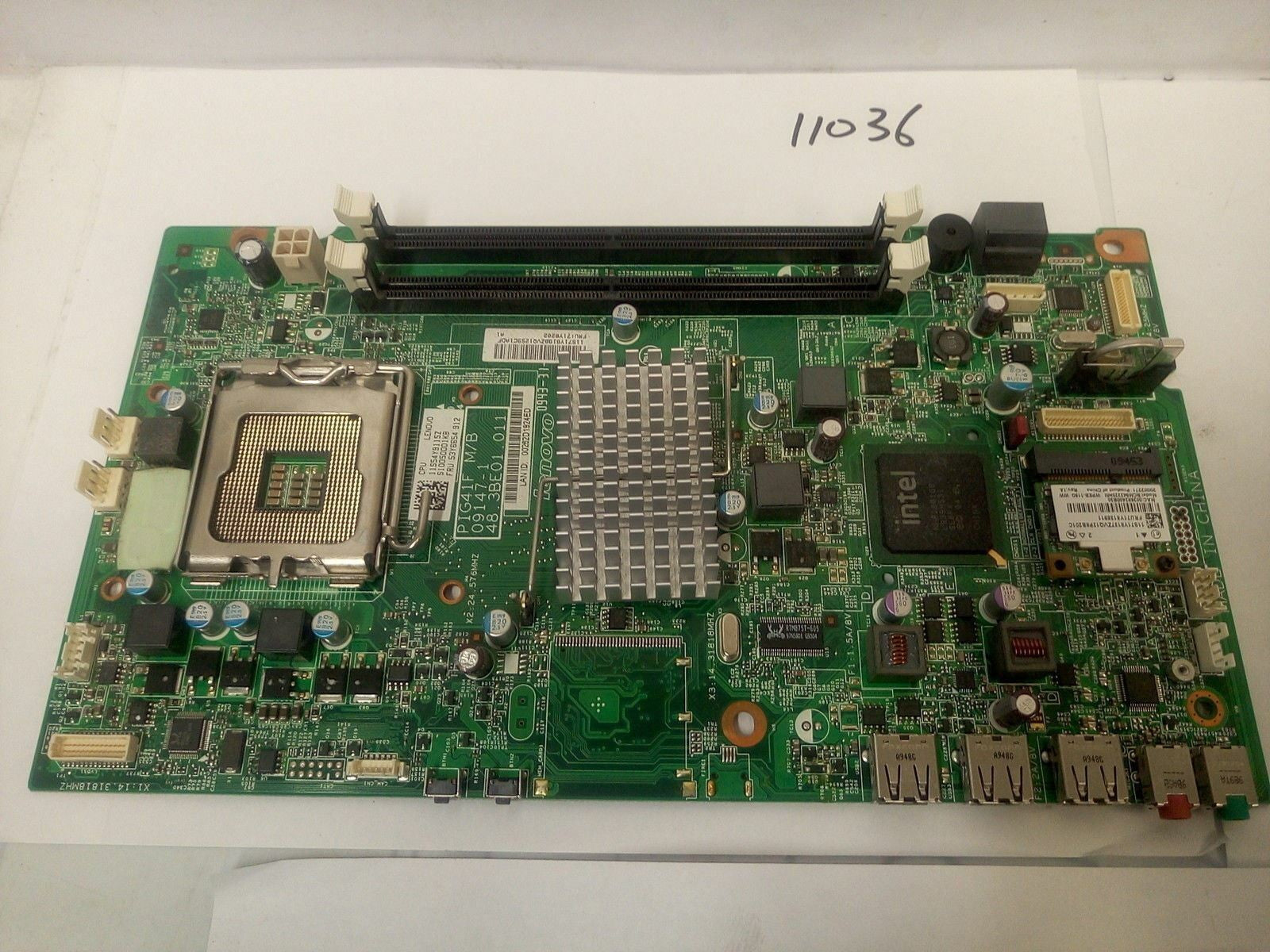 -LENOVO AIO 1165-A3U MAINBOARD PIG41F 09147-1 71Y8202 53Y6654 @@@