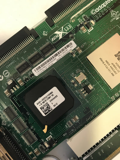 1x IBM 02R0985 Serveraid 6M Dual Channel Pcix Ultra320 Scsi Controller w/ 128Mb