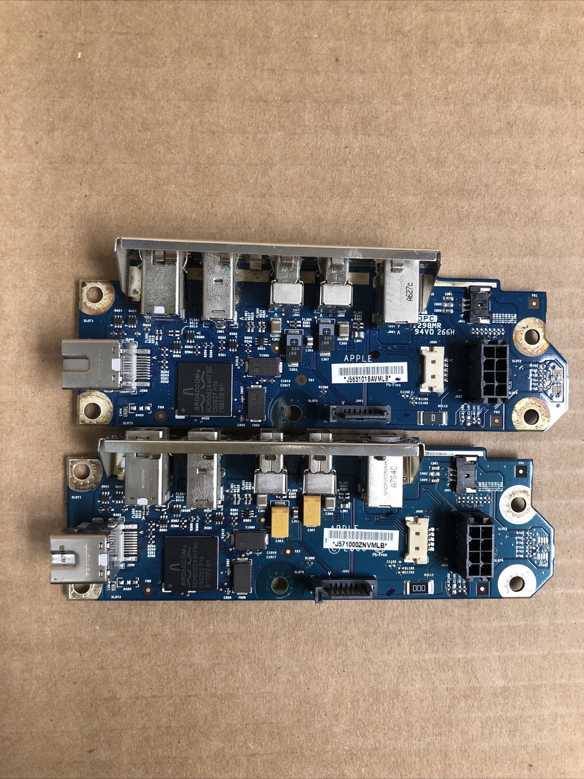 +2x Apple Mac Pro Front Board I/O Assembly 820-2022-A