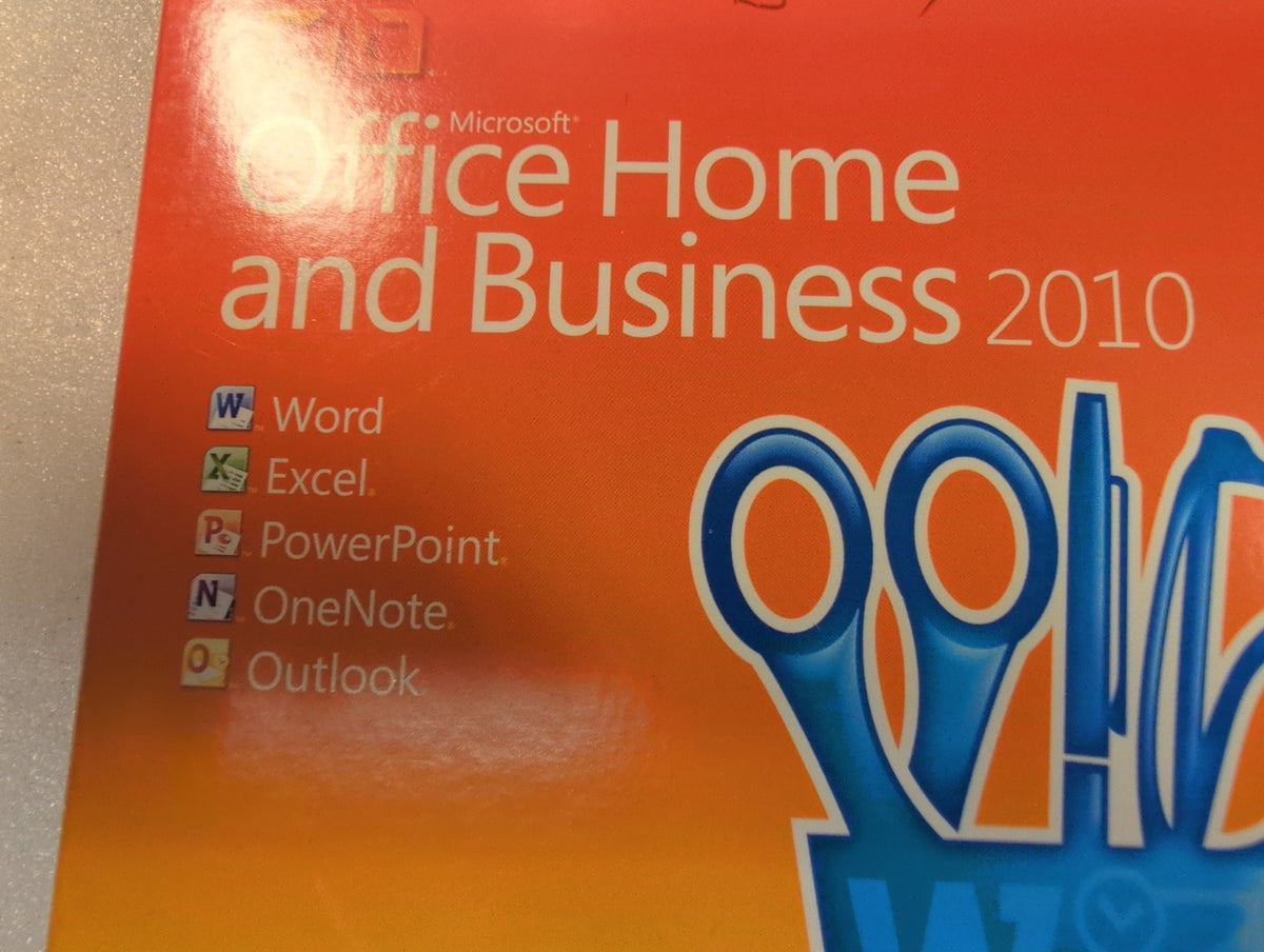 🎸 Microsoft Office Home and Business 2010 COA Product Key Card X16-45326-01