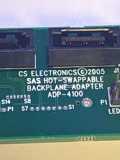🔥 CS Electronics ADP-4100 SAS Hot-Swappable Backplane Adapter Board