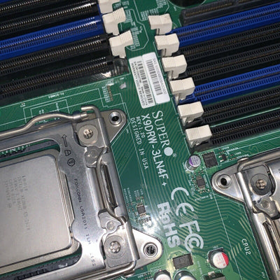 Supermicro X9DRW-3LN4F dual socket 2011 with Dual cPUs