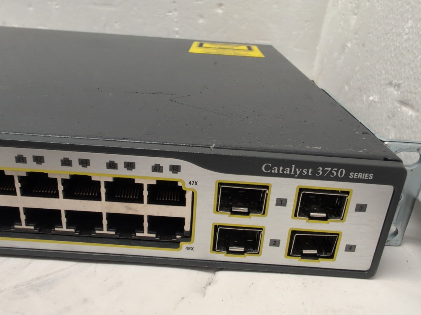 🔥 Cisco WS-C3750-48TS-S Catalyst 48-Port Gigabit Managed Switch -