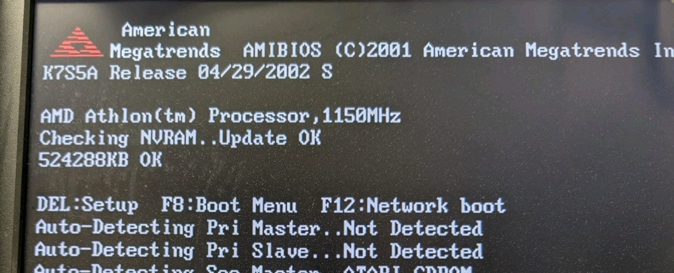 🔥  ECS K7S5A Socket 462 Motherboard With Athlon 1150MHz CPU/512MB RAM Tested -