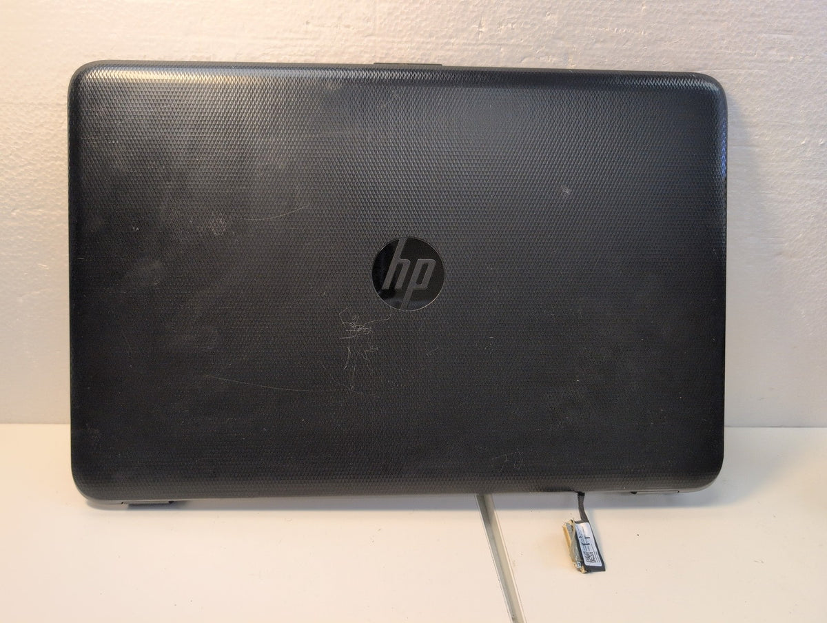 HP 15-ac048ca 15.6" LCD Screen Lid Assembly with Hinges & LVDS Cable -