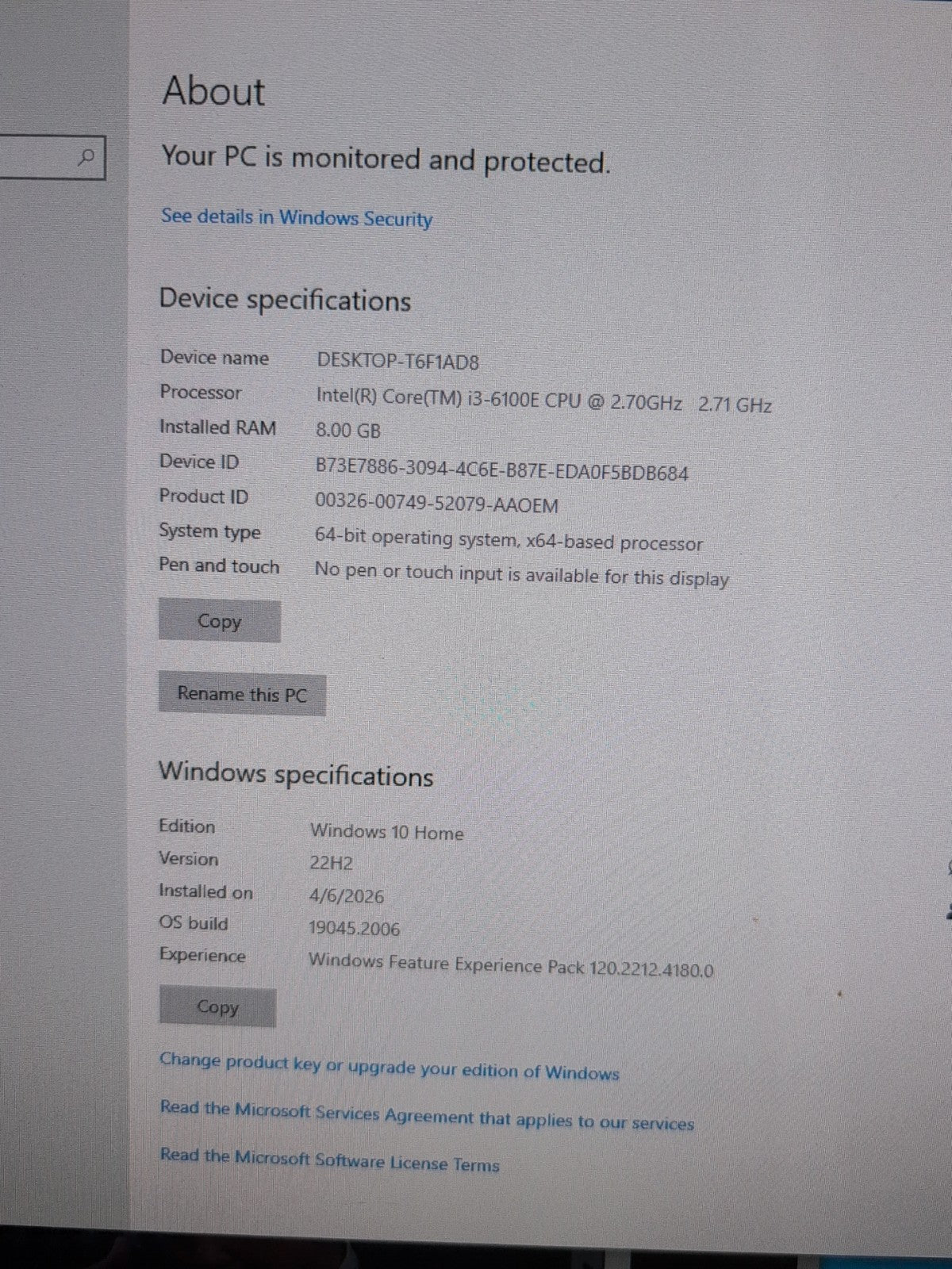🔥 ADLINK MATRIX MXE-5503/M8G Desktop i3-6100E/8GB RAM/240GB SSD/win10 (NO AC) -