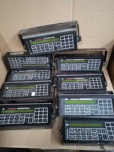- LOT OF 9 CADEC 4000 PLUS  MANAGEMENT SYSTEM 85-7800-107