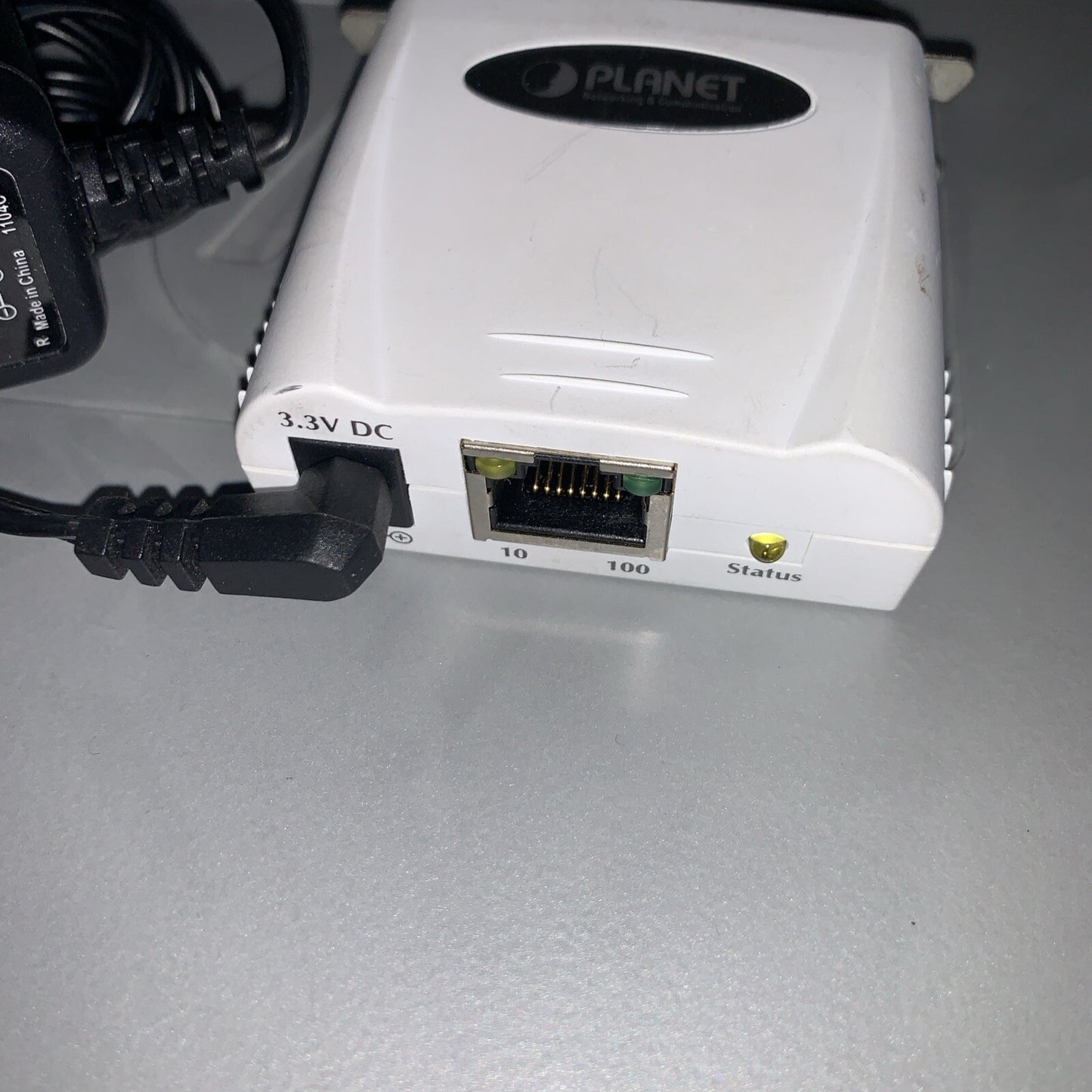 PLANET FPS-1101 Direct Attached 10/100Mbps Fast Ethernet Print Server with Power