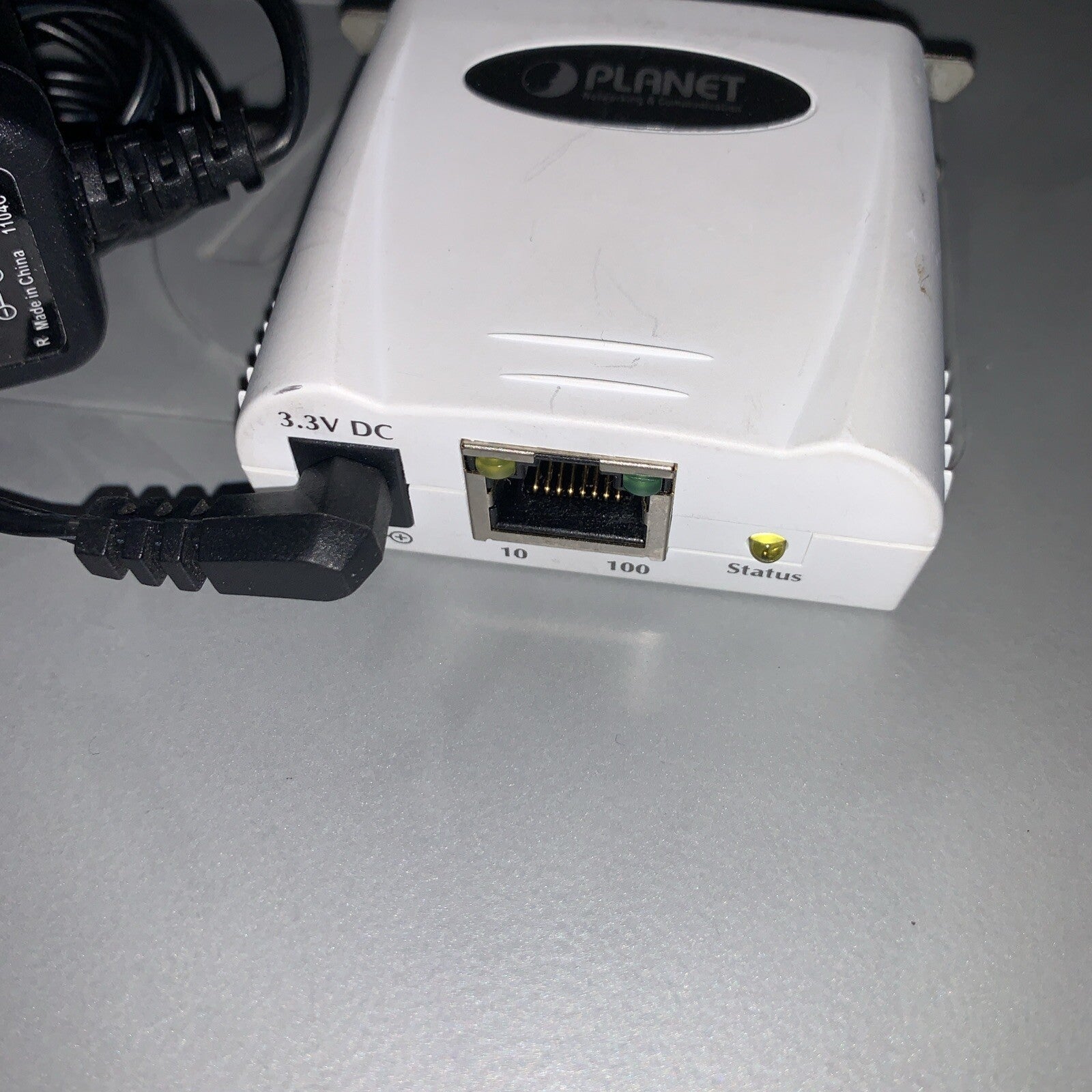 PLANET FPS-1101 Direct Attached 10/100Mbps Fast Ethernet Print Server with Power