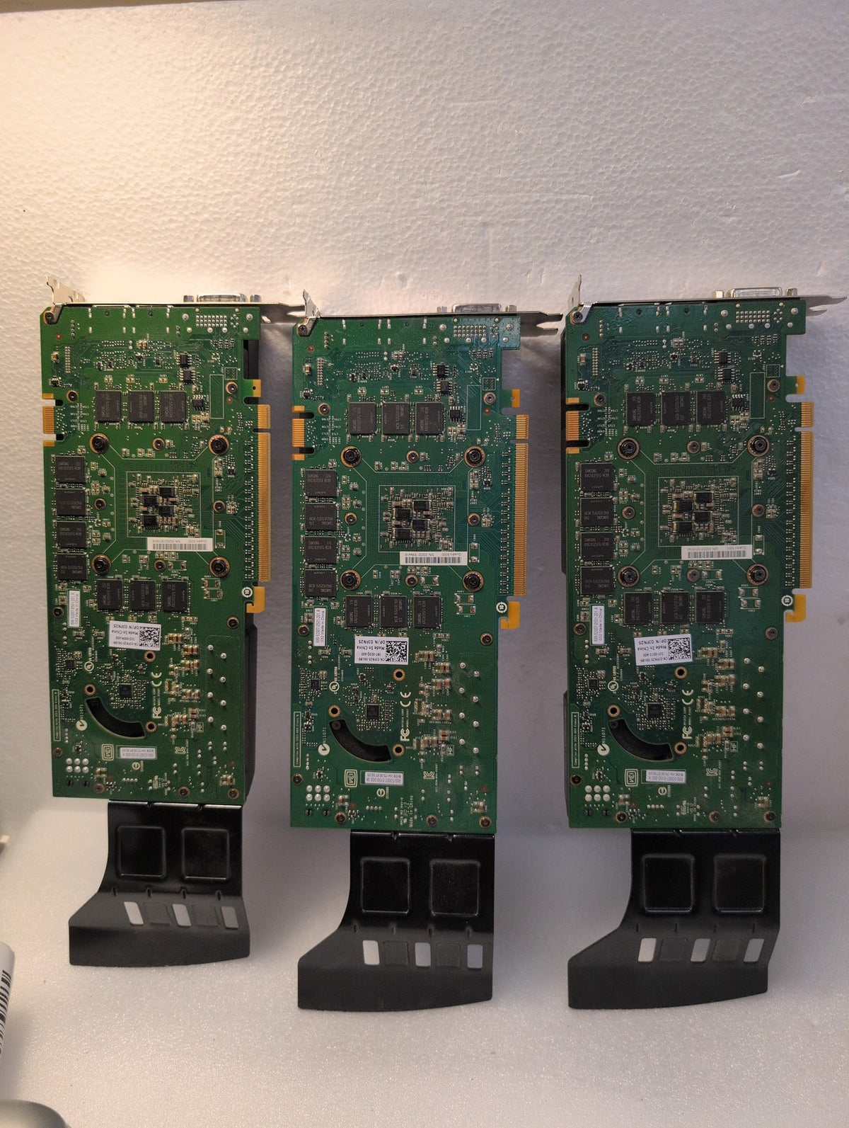 🎸 3x JFN25 NVIDIA Quadro 5000 2.5GB GDDR5 Workstation Graphics Card (For Parts)