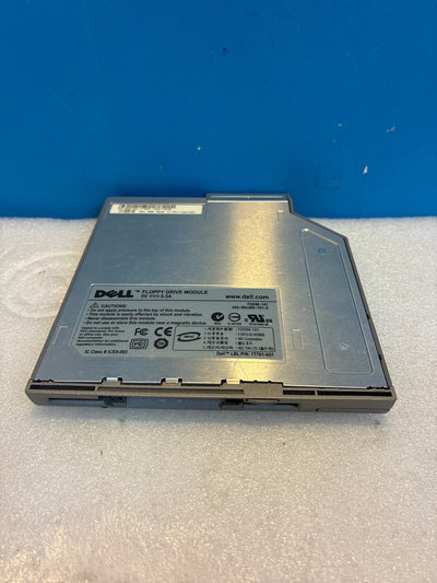 🔥 Dell FDDM-101 Floppy Drive Module 7T761-A01 Slim Laptop Bay NEC Silver