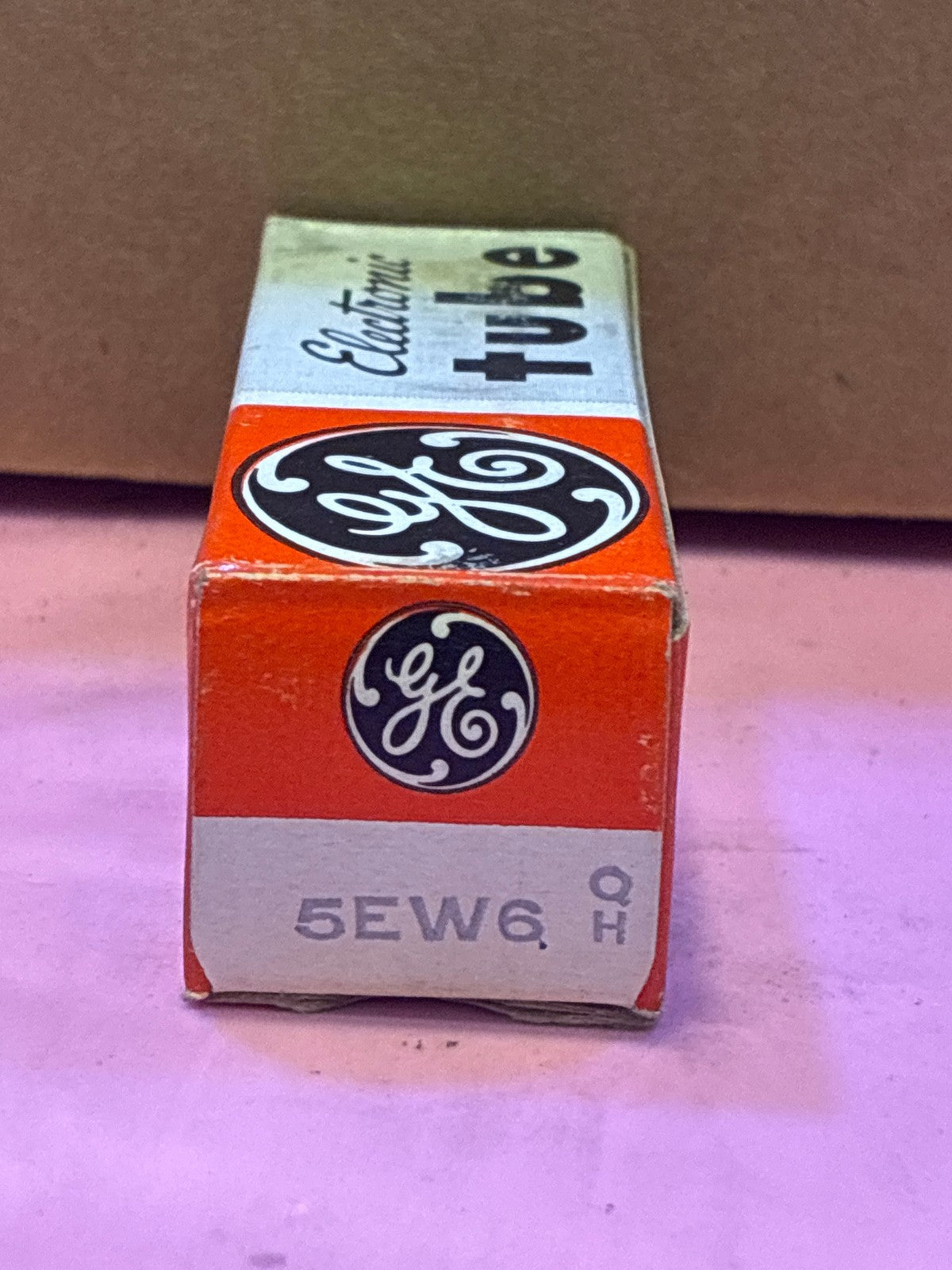 🔥 General Electric GE 5EW6 Vacuum Tube NOS in Original GE Box