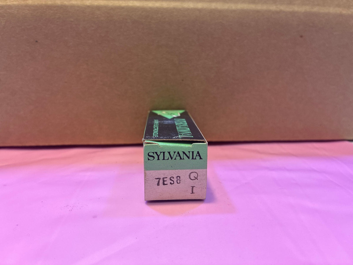🔥 Sylvania 7ES8 Vacuum Tube in Original Green Box Vintage Audio