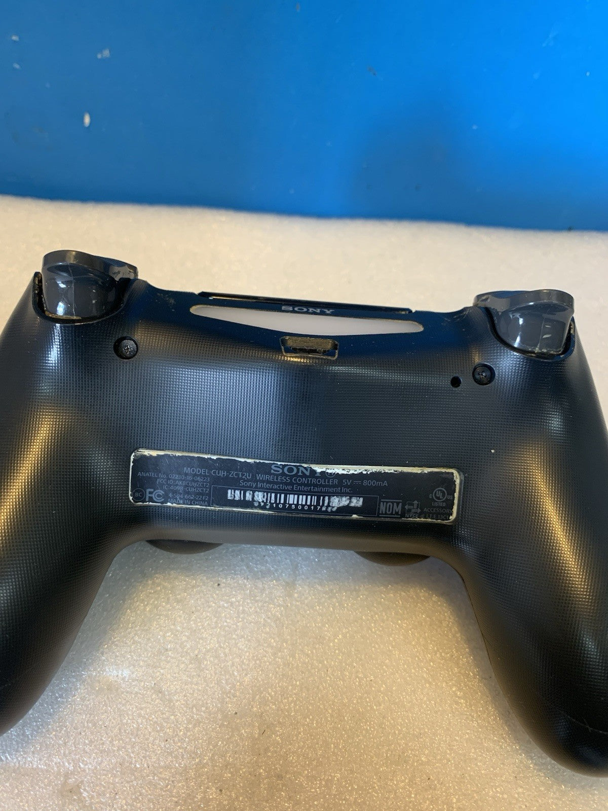 🔥 2x Genuine Sony PS4 DualShock 4 Controllers CUH-ZCT1U Black