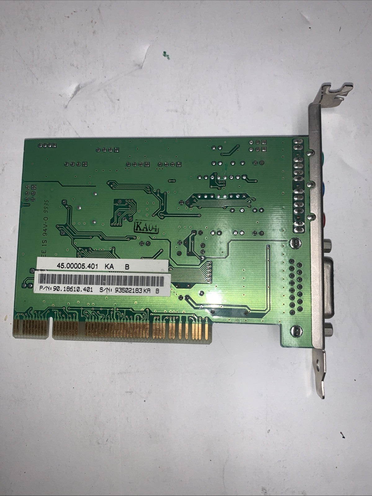 🔥Vintage ~  AOpen 90.18610.401 16BIT DAC PCI Sound Card