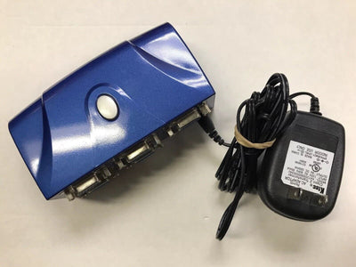 Linxcel VS-141A 4-WAY VGA Switch Electronic Type w/AC Adapter @@@