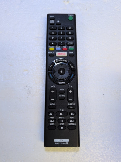 🔥 NEW Sony RMT-TX100U Original TV Remote Control Bravia NETFLIX -