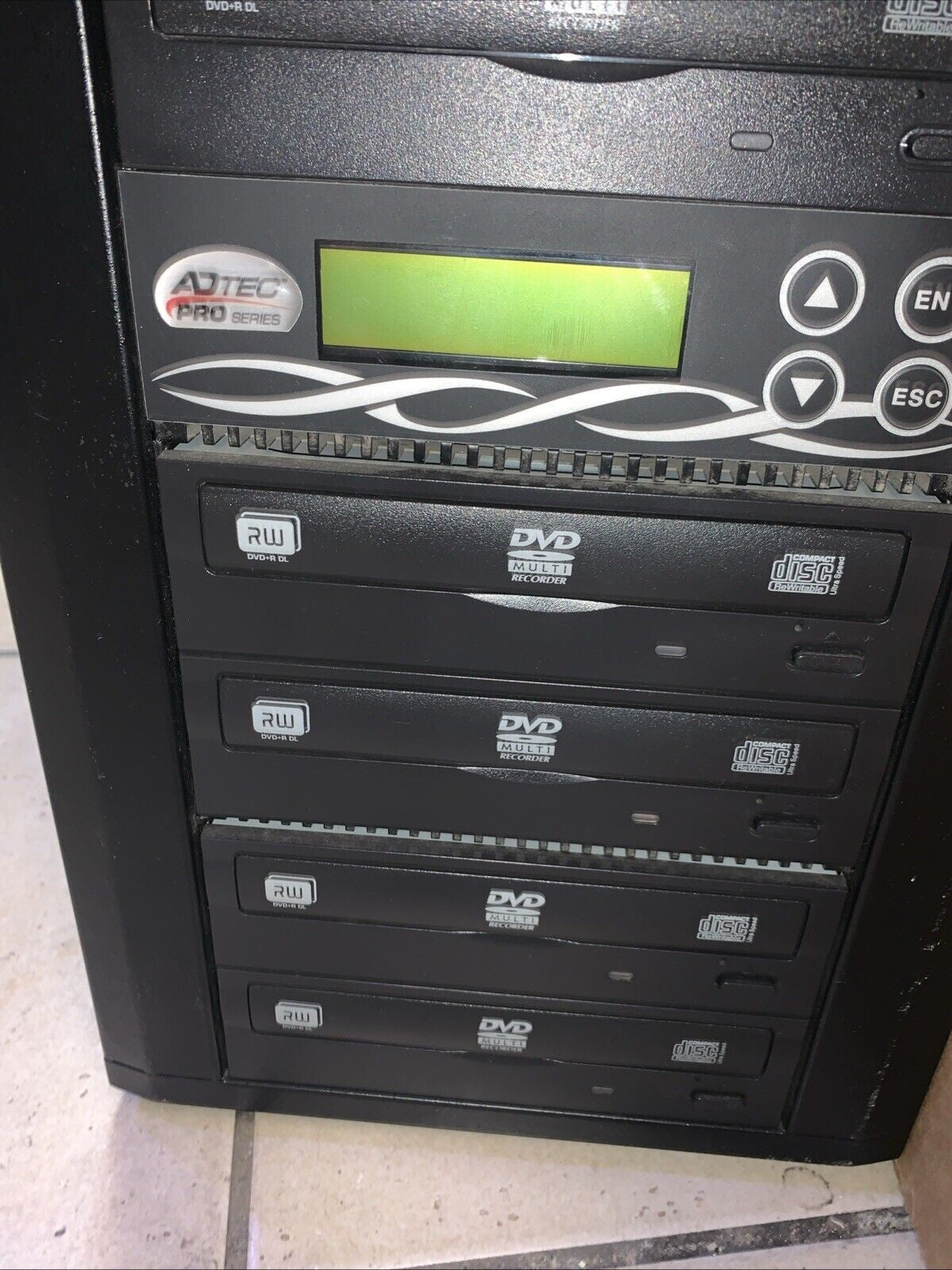 Adtec Wim Media DVD Dupication Tower