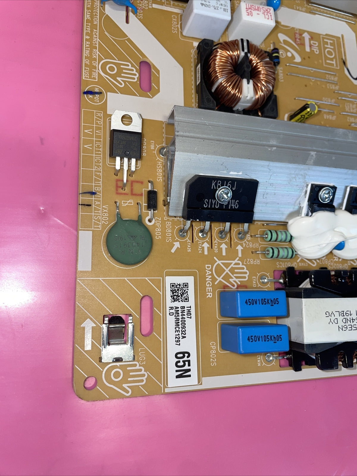 BN4400932APower Board Samsung UN65NU6900FXZC UN65NU6080FXZA