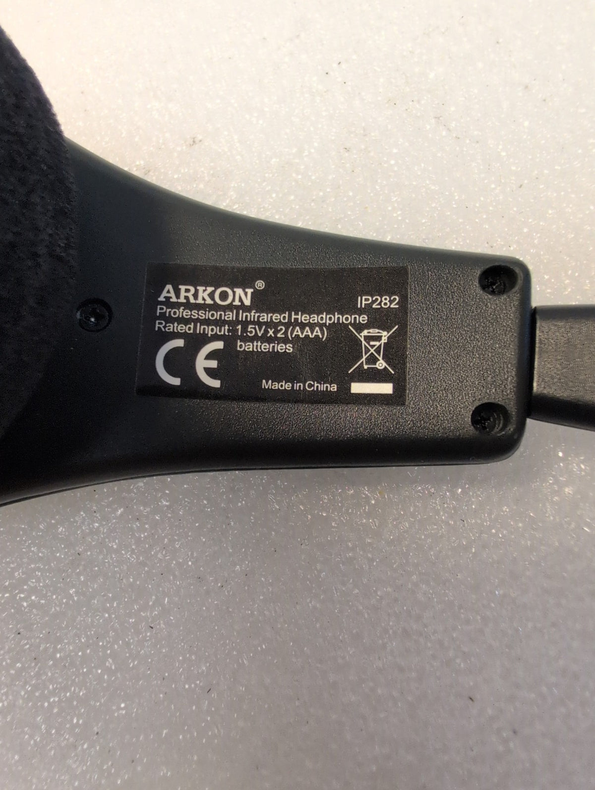 🎸 Arkon IP282 Professional Infrared Wireless Headphone Black/Dark Green