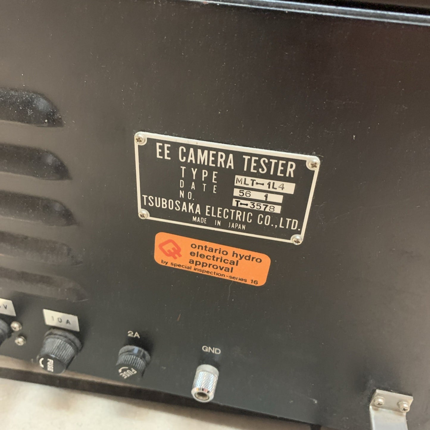 🔥 Tsubosaka MLT-1L4 EE Camera Tester Working