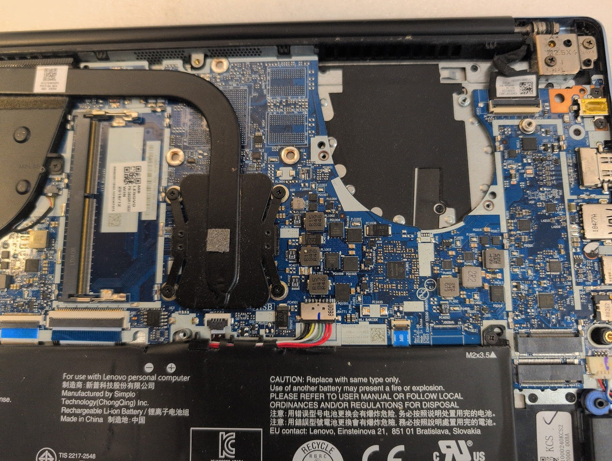 🎸 Lenovo Ideapad 530S-14IKB 81EU 14in Laptop No SSD/RAM For Parts Not Working