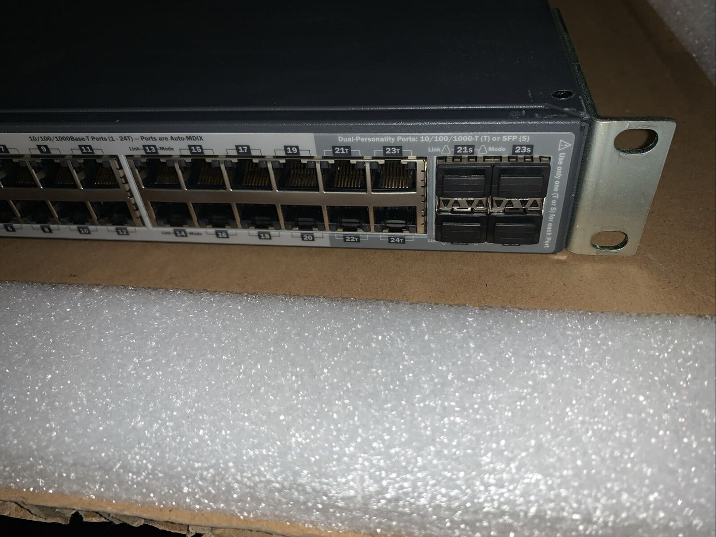 HP J9145A ProCurve 2910al-24G 24-Port Ethernet Network Switch