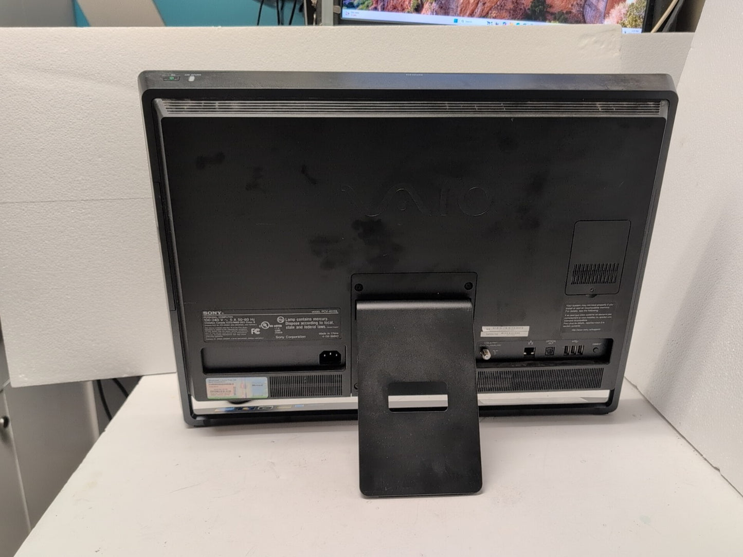 🔥Sony VAIO PCV-A1111L 24" All In One PC Intel C2D CPU/ 320GB HDD/6GB Ram/NO OS-