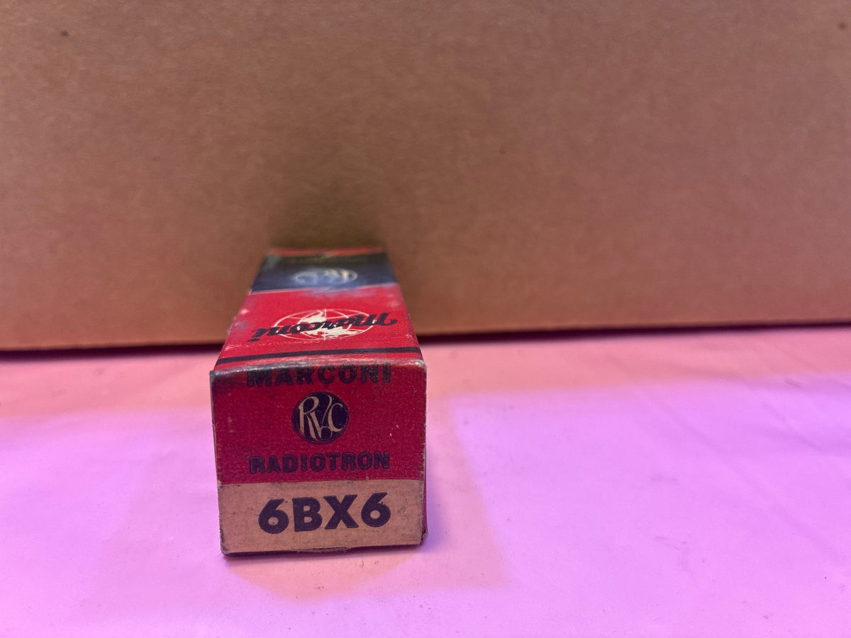 🔥 Marconi Radiotron 6BX6 Vacuum Tube RF Pentode in Original Box