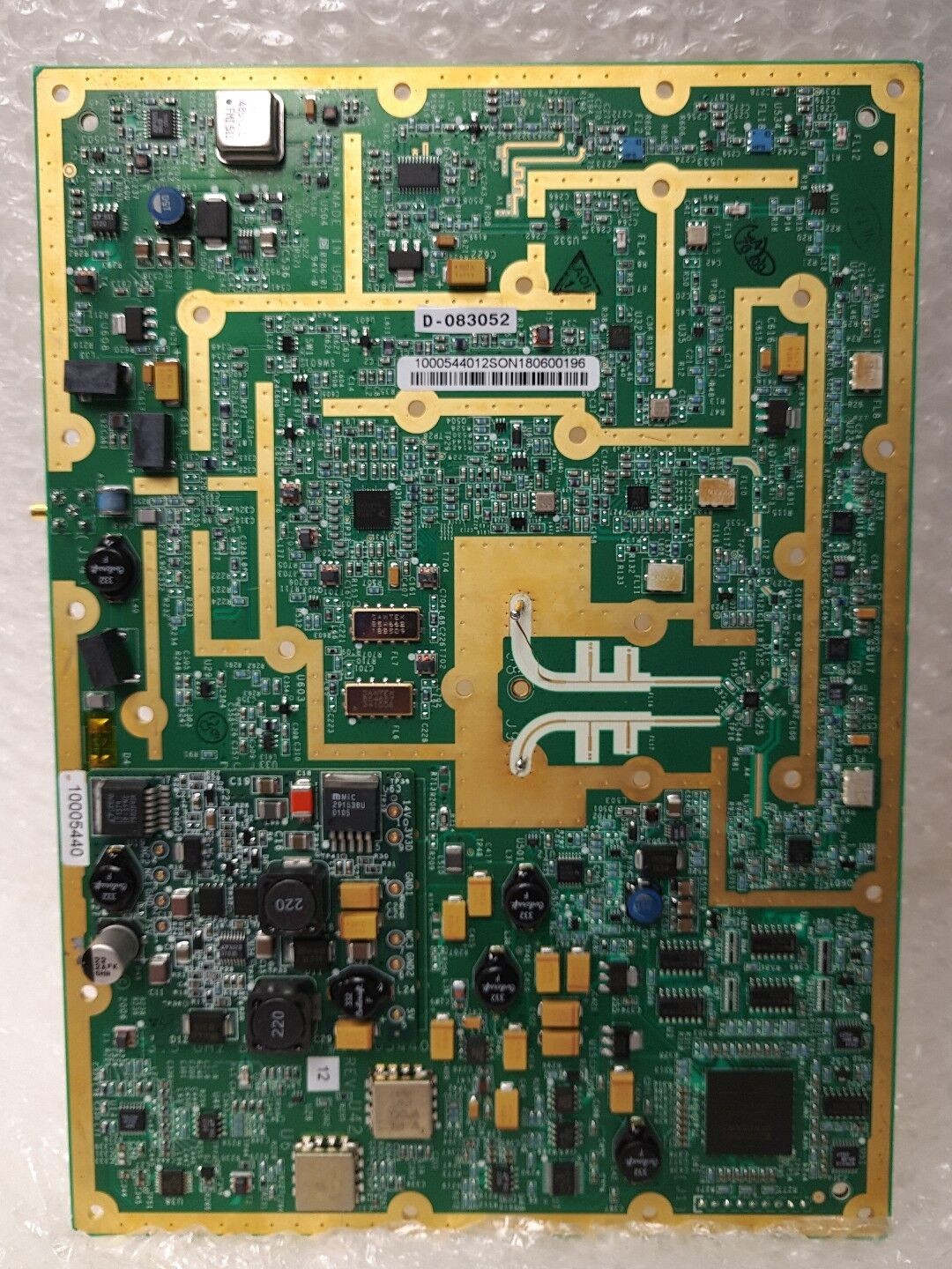 480G (1 LB 0.90 OZ) high yield Gold scrap board  (from Cell phone base station)