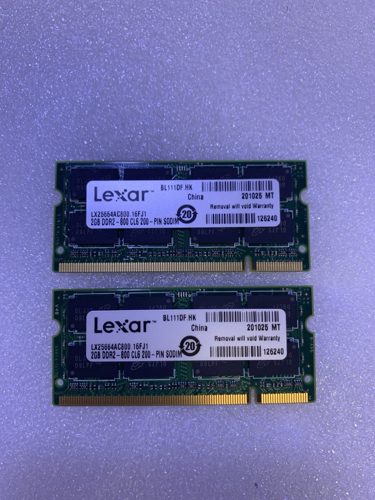 🔥 4GB Kit (2x2GB) DDR2 800MHz PC2-6400 SODIMM RAM for Apple iMac 2008